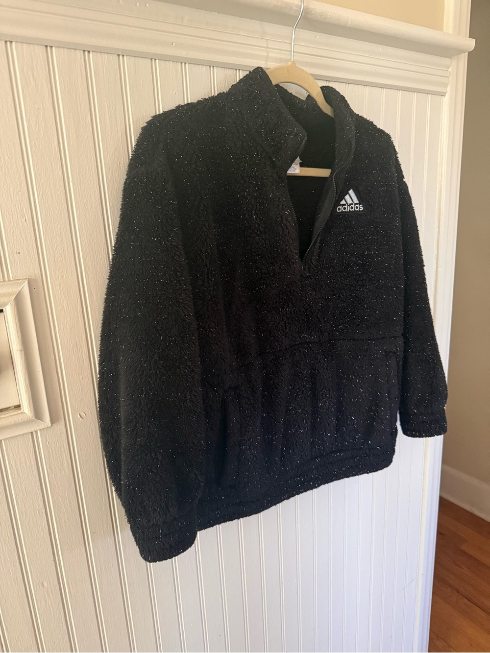 Adidas Big Girl Sherpa Pullover XL